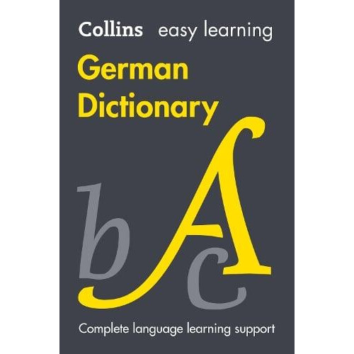 Easy Learning German Dictionary by Collins Dictionaries Paperback Book