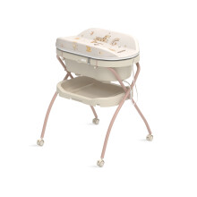 Neno Breza – Babybadewanne mit Gestell und Wickelauflage