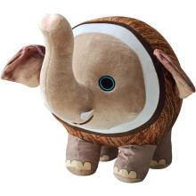 (Cocofanto Elefanto) AI-Crafted Italian Brainrot Animals Plush,12″ Brainrot Evolution Plushie - Soft, Collectible (Tung Tung Tung Sahur)