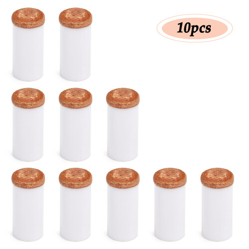 Pool Cue Tips Hartplastik, Cue Stick Ferrules 12MM / 13MM für Billard 2