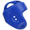 Kickboxing Training Helmet Blue Small PU Leather Adjustable Head Guard 3