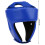 Kickboxing Training Helmet Blue Small PU Leather Adjustable Head Guard 13