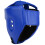 Kickboxing Training Helmet Blue Small PU Leather Adjustable Head Guard 4