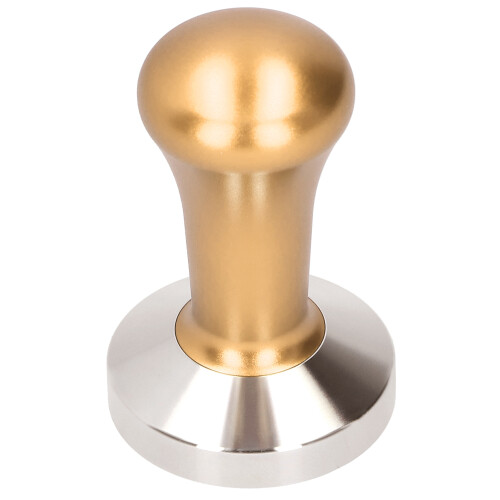 Compactador de café expresso Flash em alumínio, formato divertido com cabo ergonômico e compacto. 1