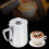 Μηχανή καφέ Latte Art, κανάτα αφρού γάλακτος από ανοξείδωτο ατσάλι με εργονομική λαβή 4