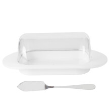 Dekorative Butterdose, elegantes Multifunktions-Käsetablett für Käse und Snacks, geeignet für Kühlschrank und Arbeitsplatte (stilvolles Design)