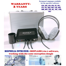 Biophilia Intruder NLS-Bioresonanzscanner, Diagnostik und Therapie, sehr hohe Scangeschwindigkeit + Bioplasm 2-in-1-Software