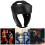PU Leather Adjustable Boxing Head Guard for Sanda Kickboxing Training Black Medium 10