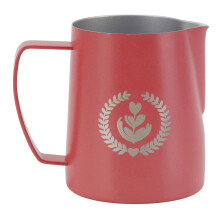 Jarra profissional para espuma de leite em aço inoxidável, equipamento de barista, durável, para vaporizar café expresso, ferramenta para latte