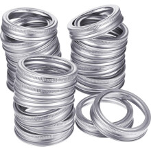 Tampas para potes de conserva para armazenamento de longo prazo, resistentes a altas e baixas temperaturas, superfície lisa para fácil manuseio,