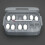 Langlebige Reptilieneierablage mit Gitterdesign & integrierter Thermometer 3