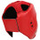 Adjustable PU Leather Boxing Head Guard Red Medium for Training & Defense 6