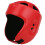 Adjustable PU Leather Boxing Head Guard Red Medium for Training & Defense 15