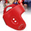 Adjustable PU Leather Boxing Head Guard Red Medium for Training & Defense 8