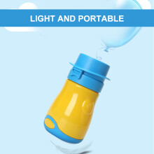 Tragbarer Jungen-Kind Urinal Toilette Töpfchen Flasche 600ml für Reisen Autofahrten