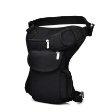 Leg Bag,Thigh Bag Men's Women's Waist Bag Oxford Outdoor Unisex Drop Leg Bag Bag Thigh Bag Belt Sport Running Bag Black
