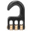 Aluminium Alloy Windsurf Rigging Pulley Hook 3 Roll Wheel - Universal Hardware 2