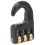 Aluminium Alloy Windsurf Rigging Pulley Hook 3 Roll Wheel - Universal Hardware 9