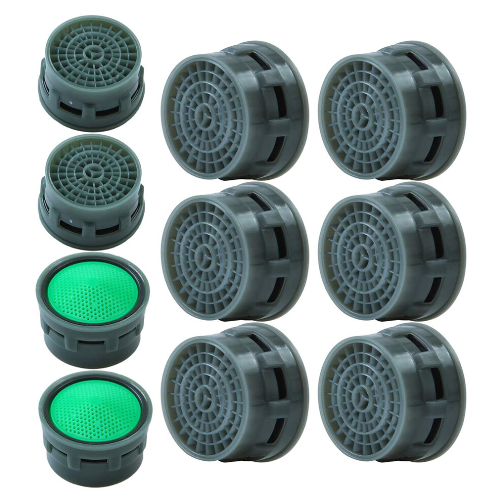 Water Saving Faucet Aerator For Bathroom, Sink Aerator Replacement Parts With Flow Restrictor Insert, Prevent Water Splashing And Enhances Filtration, 9153484518743
