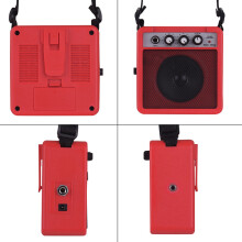 pocketgroßes 5W Gitarrenverstärker mit Overdrive, Doppelteingängen & Einstellbarem Klang