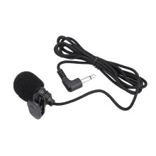 Mini tragbares Clip-on Kondenser Mikrofon, 3,5 mm TS-Stecker, 108 cm Kabel