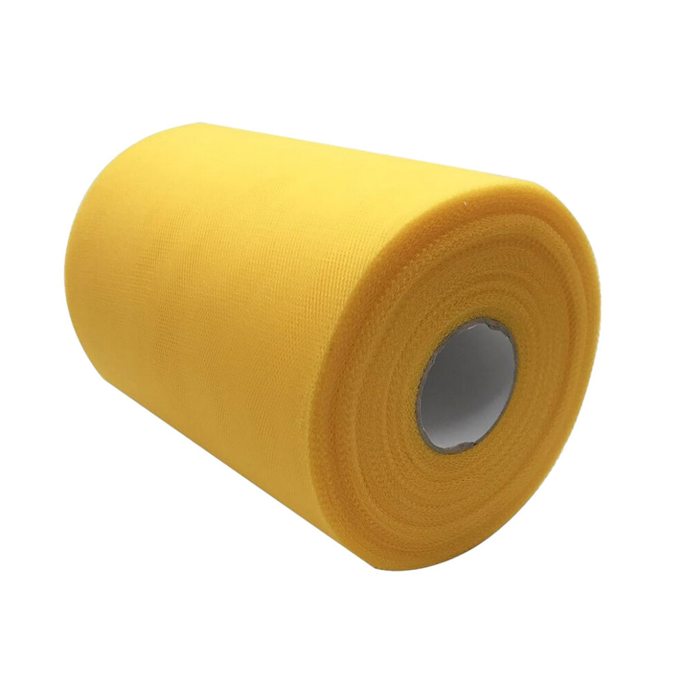 (C06golden yellow) Tulle Roll Spools - Ultimate Choice For Party Supplies In Variety Of-image-OPC-PN2GX79-NEW
