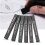 6PCS Compressed Charcoal Art Pencils Black Square Soft/Medium/Hard for Drawing 6