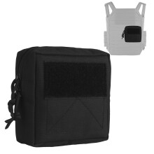Tactical EDC Molle GP Pouch Waist Pack Camping Hunting Cartridge Bag Cycling Clutter Storage Bag(Black)