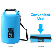 Wasserdichte Trockenrucksack 10L/15L/20L/30L für Kayaken, Flusswandern, Floßfahren