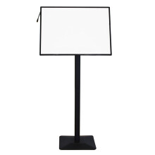 A3 LED Illuminated Poster Holder Menu Stand Black