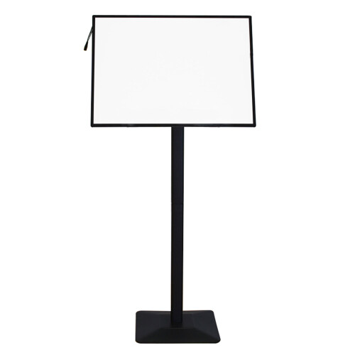 A3 LED Illuminated Poster Holder Menu Stand Black