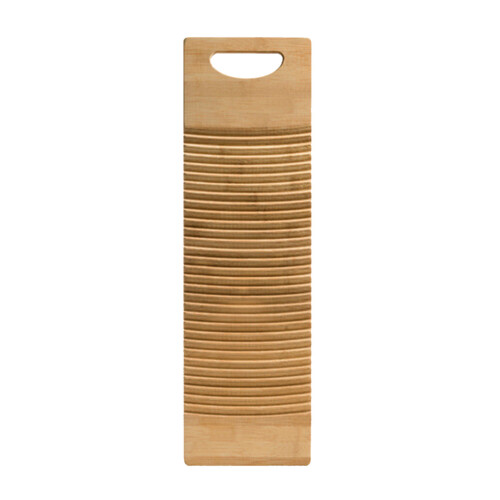 Wooden Washboard with Handle, 3 Sizes for Laundry, Durable Eco-Friendly