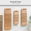 Wooden Washboard with Handle, 3 Sizes for Laundry, Durable Eco-Friendly 5