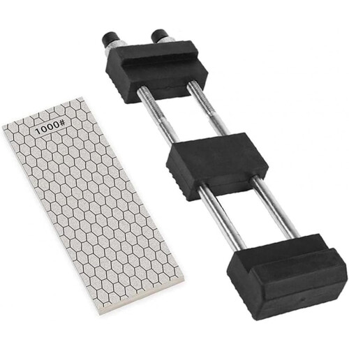 Quality Assured Sharpening Stone Support, Fixed Angle Guide Ensures Consistent Honing, Non Slip Base For Stable Blade Sharpening Experience