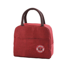 Bolsa térmica para almoço, com revestimento interno em folha de alumínio, resistente e espaçosa, à prova de vazamentos para transporte seguro.