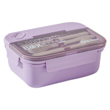 Langlebiges, BPA-freies Lunchgeschirr, mikrowellen- und spülmaschinenfest, elegantes Design für den täglichen Gebrauch (Violet Bliss)