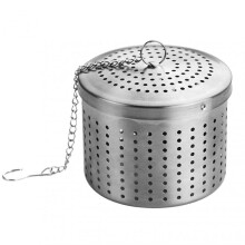 (S) Detachable Tea Ball Strainer Leak-proof Food Grade Corrosion Resistant Herbal Diffuser for Restaurant KAESI