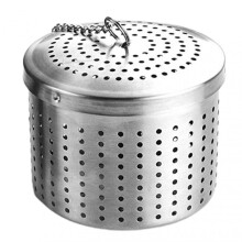 (L) Detachable Tea Ball Strainer Leak-proof Food Grade Corrosion Resistant Herbal Diffuser for Restaurant KAESI