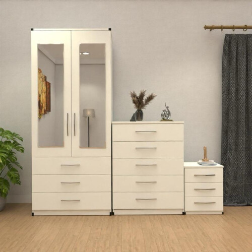Fully Assembled Wardrobe Set