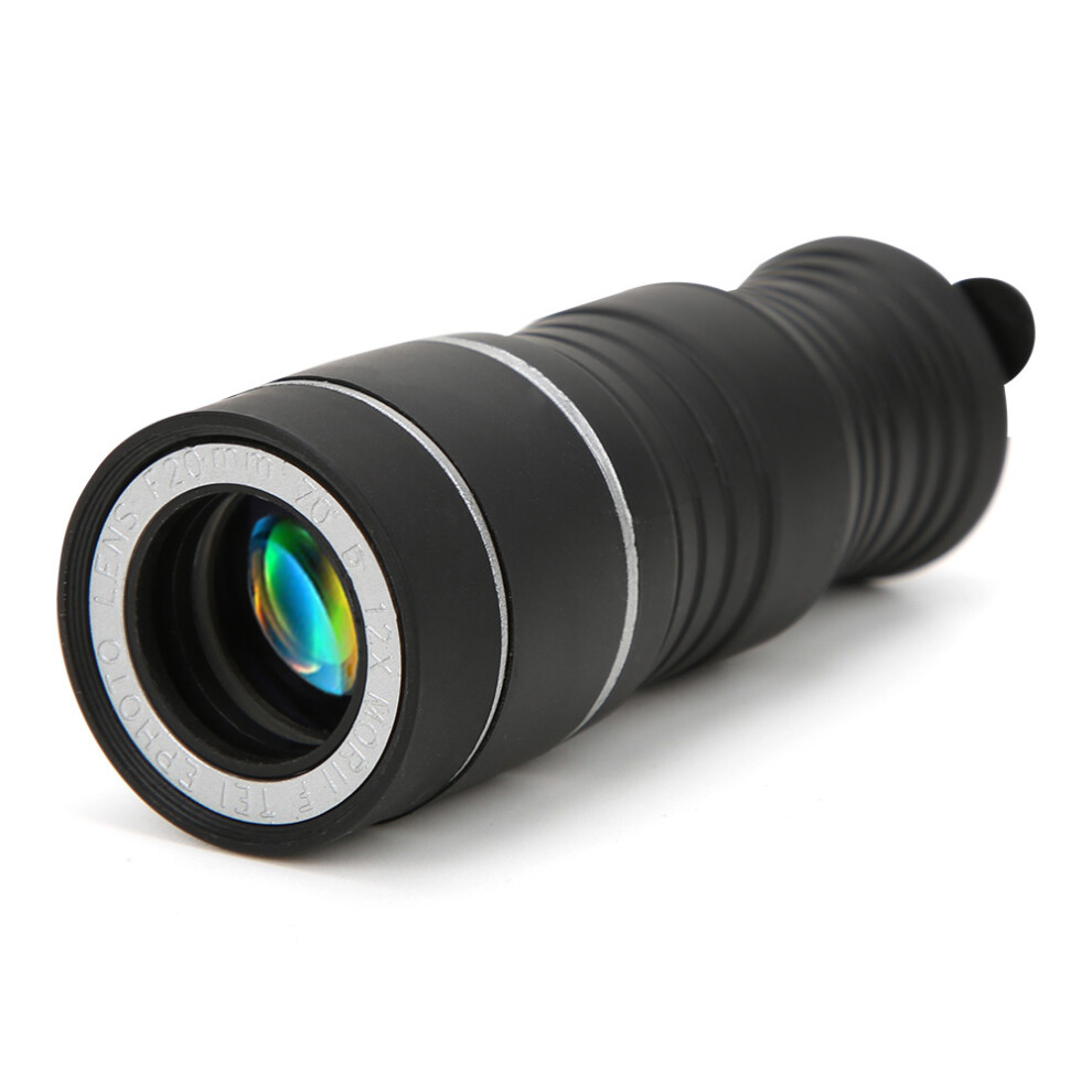 Universal Smartphone 12X Telephoto Clip Lens For Concert Photography 7681362431157