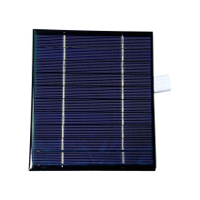 USB-Solarladegerät 2,5W Leichtes 15,0 x 13,0 cm Panel für Camping & Wandern