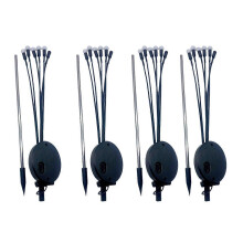 4x Solar-Glühwürmchen-Leuchten wasserdicht für Garten