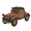 Vintage Car Shape Bluetooth Speaker 1500mA ABS Plastic Black 5