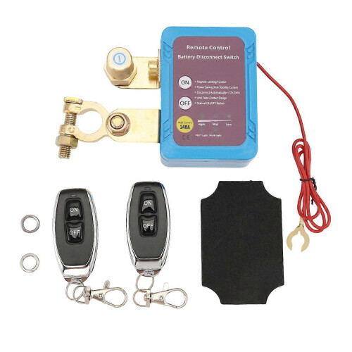 12V 240A Batterietrennschalter mit Auto-Power-Off 1
