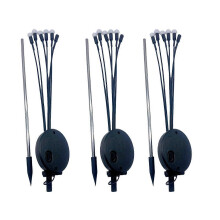 3x Solar-Glühwürmchen-Leuchten wasserdicht für Garten