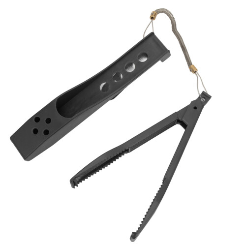 Multifunktionaler Fischgreifer mit Schutz, 22cm, Schwarz 2