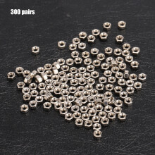 300 Pairs Rimless Glasses Nut & Hex Screws 1.4mm for Eyewear Repair Set