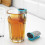 (Blue) Stainless Steel Tea Infuser Loose Leaf Tea Diffuser With Handle Hanger Strainer Herbal Spice Filter Drinkware Tea Accessories 2