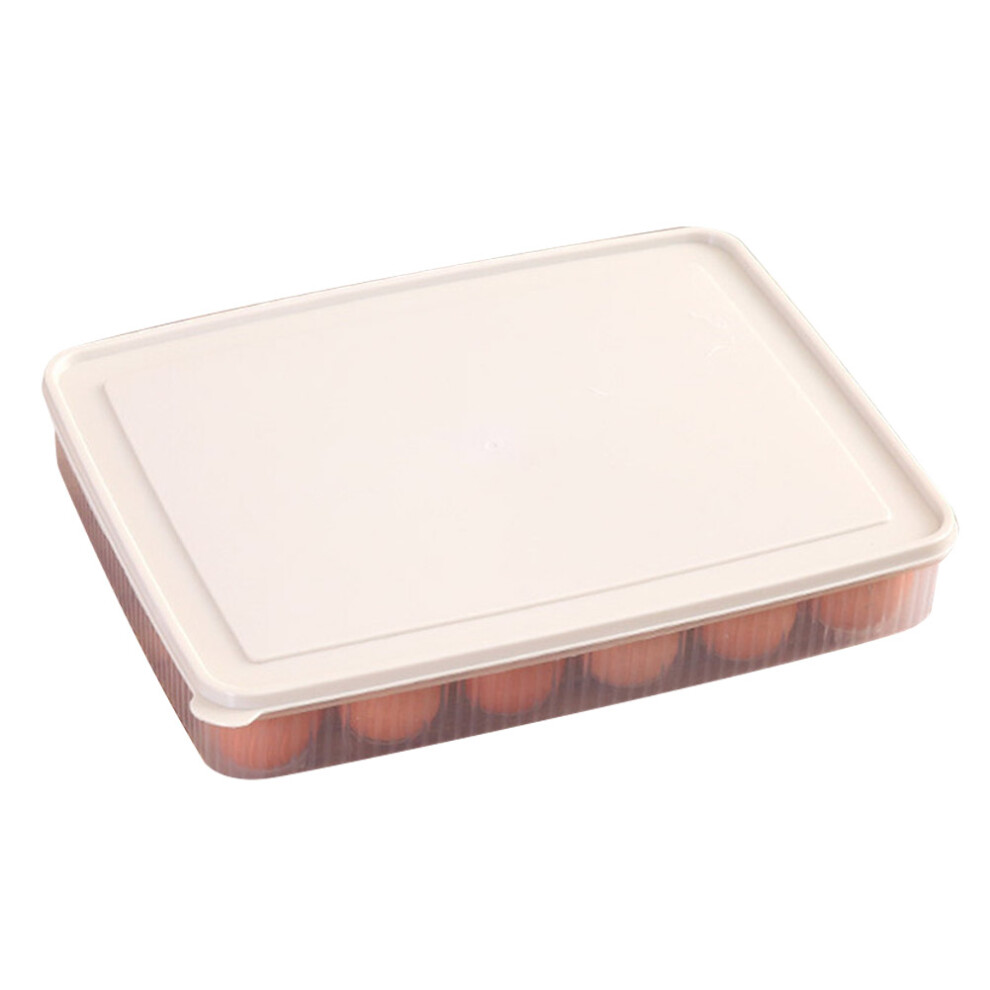 Stackable Egg Storage Container Sealed And Clear Egg Organizer Box With Lid For Refrigerator, Durable Material Egg Compartment Holds Up To 24 Eggs Tra-image-OPC-PN2HW8V-NEW