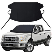 Car Windshield Snow Cover | SUV Front Window Snow Covers Sun Protection Shade,Car Windshield Frost Shield Snow Cover for SUV 2XL A